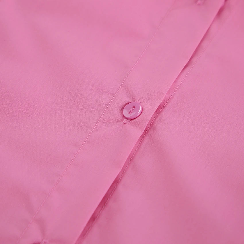 Long Sleeve Frilled Tops for Office Ladies