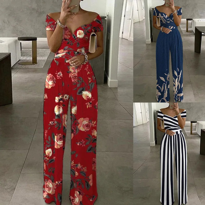 Women's Commuter Casual High Waist Jumpsuit