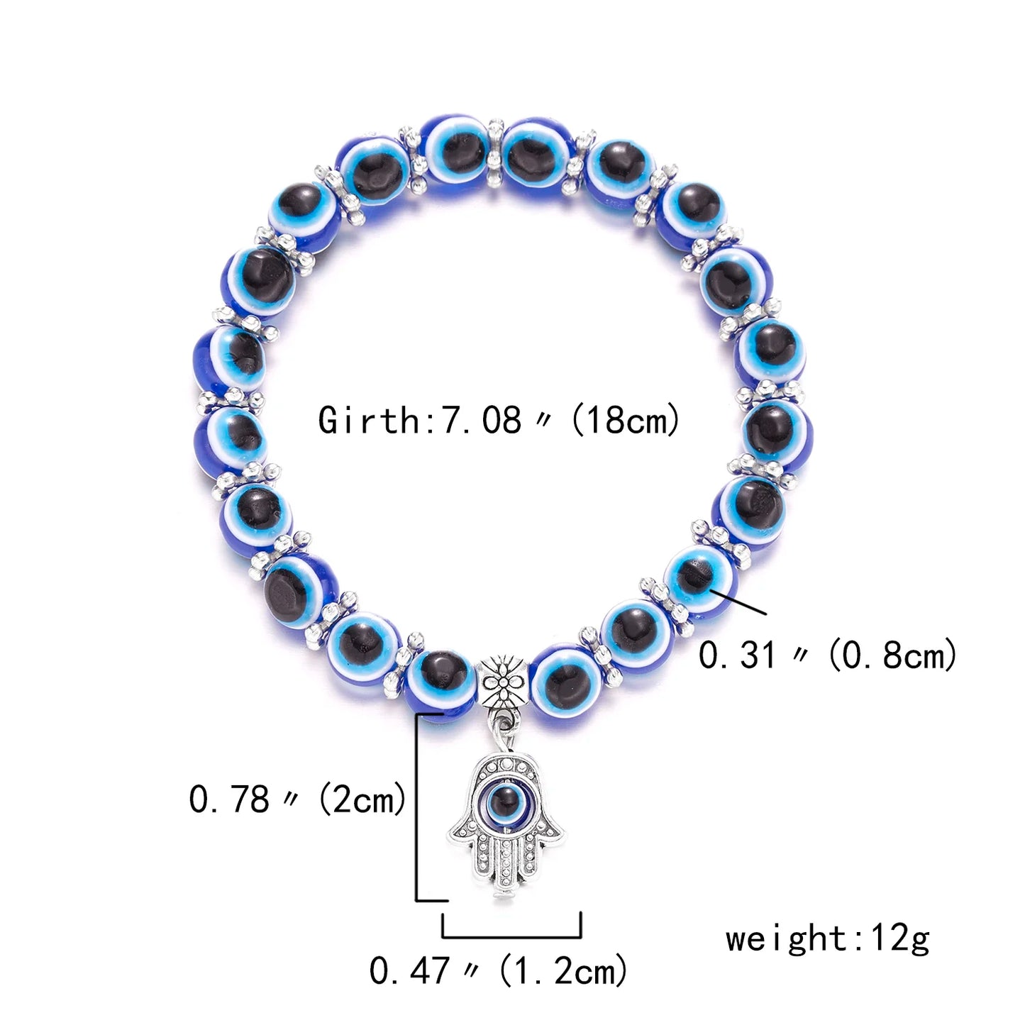 Classic Turkish Lucky Evil Eye Bracelets